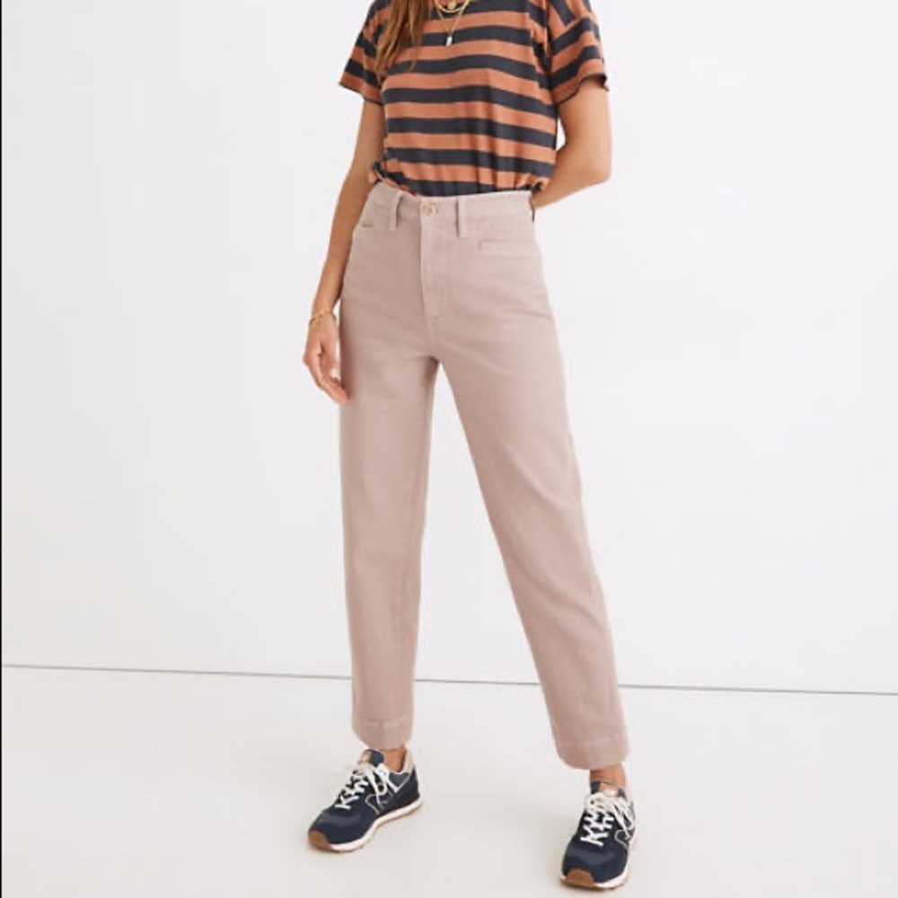 Madewell Slim Emmet Tapered Pants